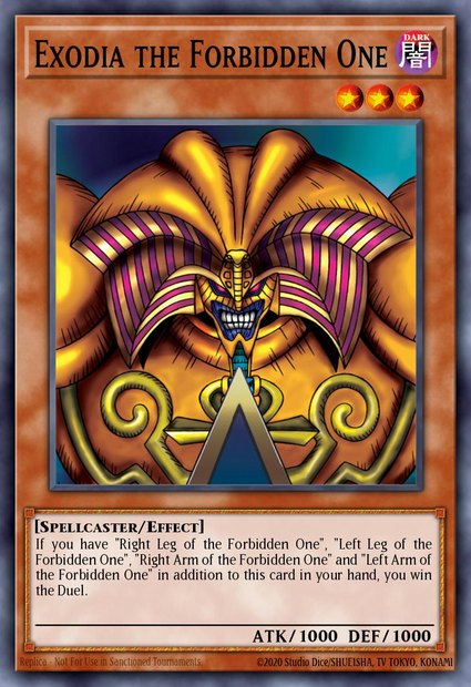 Exodia the Forbidden One (Yu-Gi-Oh!)